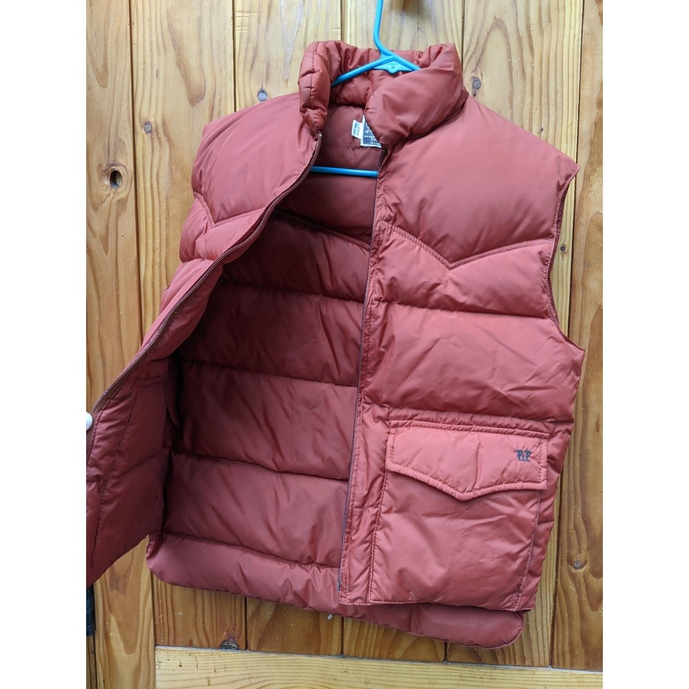 Vintage Ski Daddle Pack In Products Orange Duck And Waterfowl Down Puffer Vest